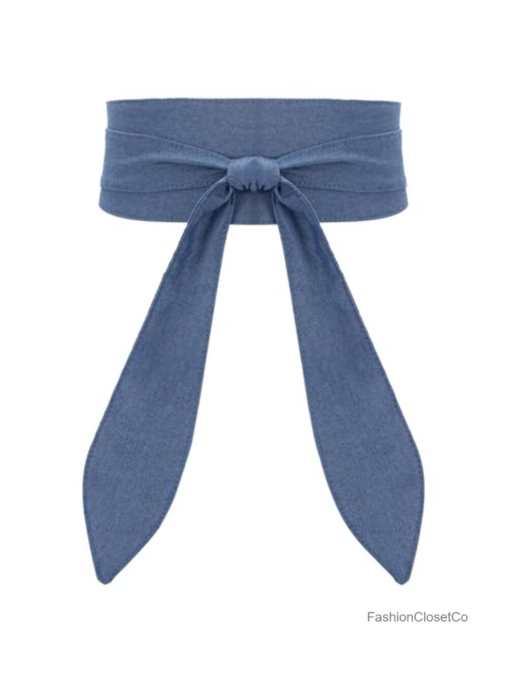 Wide Waistband Obi Belt for Dress, Wrap Around Knotted Waist Belt